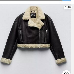 Zara doubled face cropped jacket